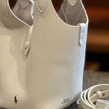 Polo Play Kleine Leder-Tote & Crossbody Bag – Exklusiv