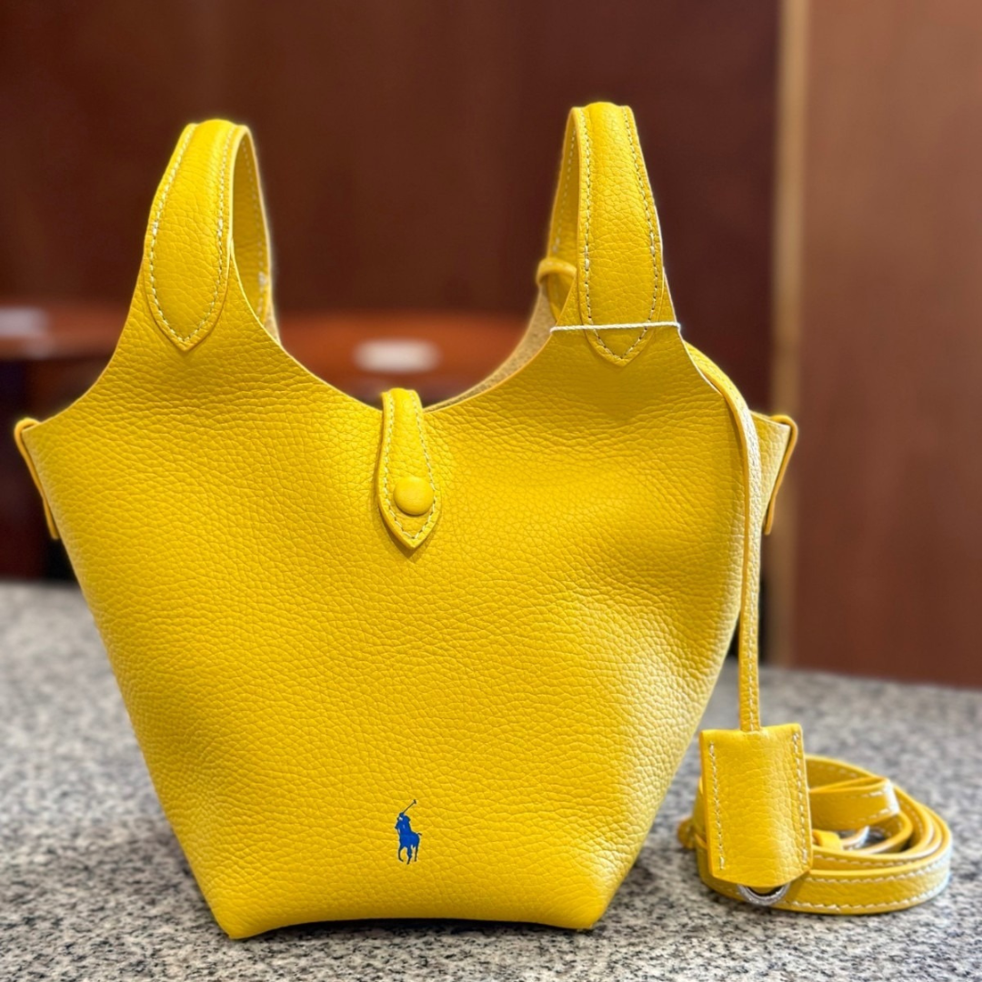 Polo Play Kleine Leder-Tote & Crossbody Bag – Exklusiv