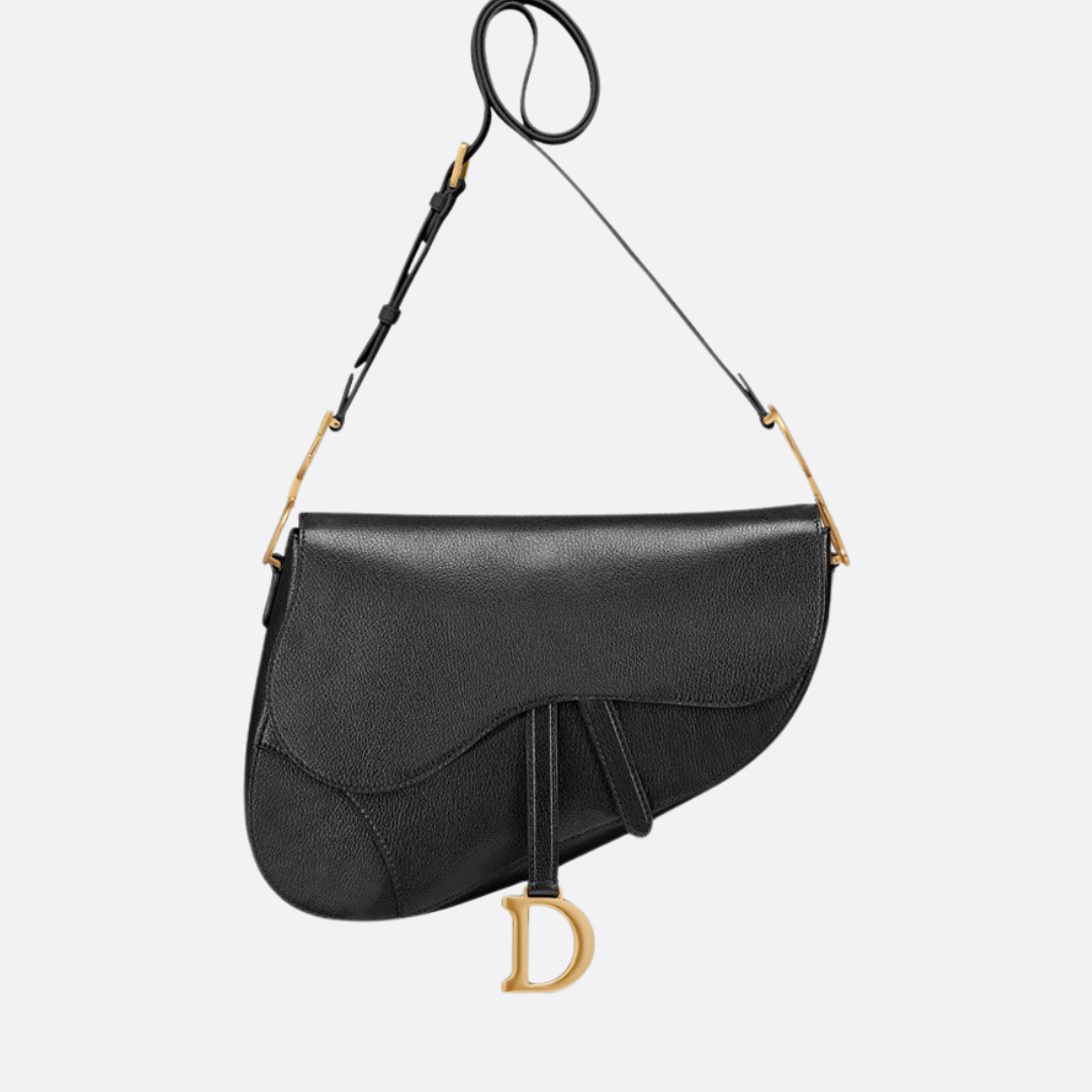 Sac à main Saddle grand modèle souple Dior & bandoulière