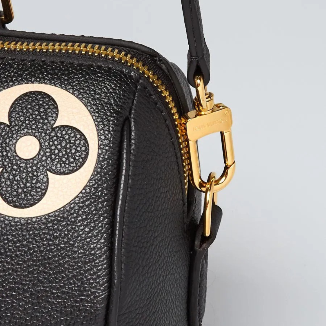 Louis Vuitton Speedy Bandoulière 25 Empreinte Tasche Schwarz – Exklusiv