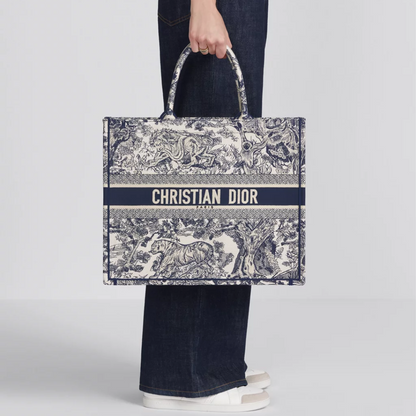Large Dior Book Tote Bag – Exclusive