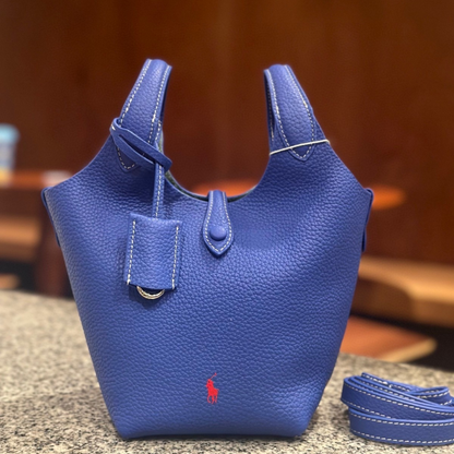 Polo Play Kleine Leder-Tote & Crossbody Bag – Exklusiv