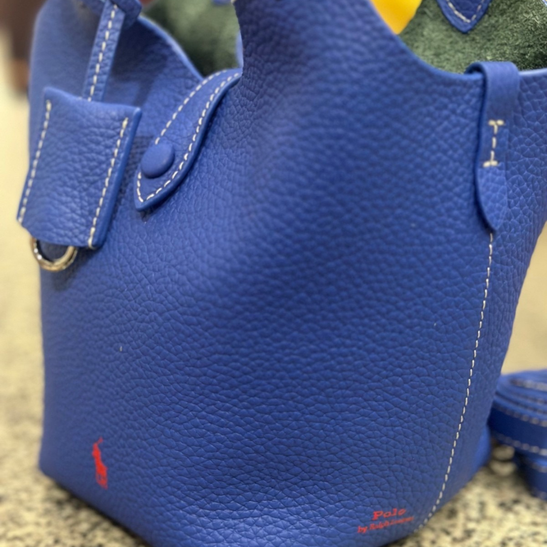 Polo Play Kleine Leder-Tote & Crossbody Bag – Exklusiv