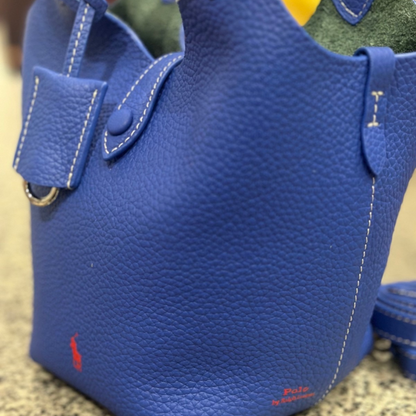 Polo Play Kleine Leder-Tote & Crossbody Bag – Exklusiv