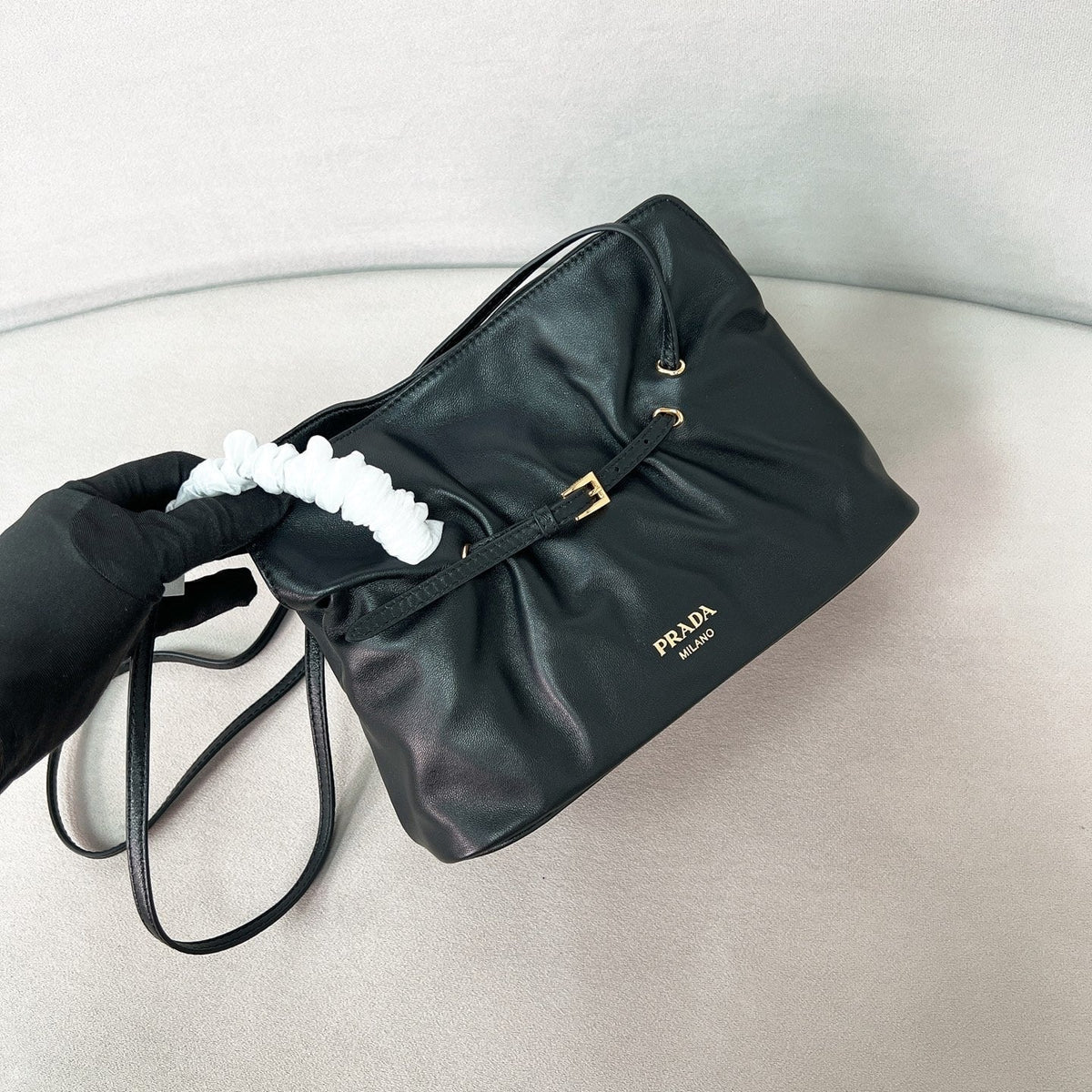 Prada Dada Handtasche aus Nappaleder – Klein