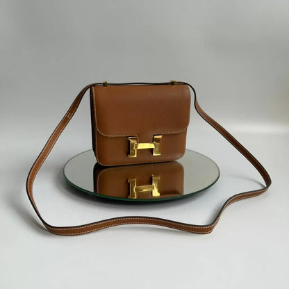 Hermès Constance 18 Handbag In Epsom Calf-skin Leather