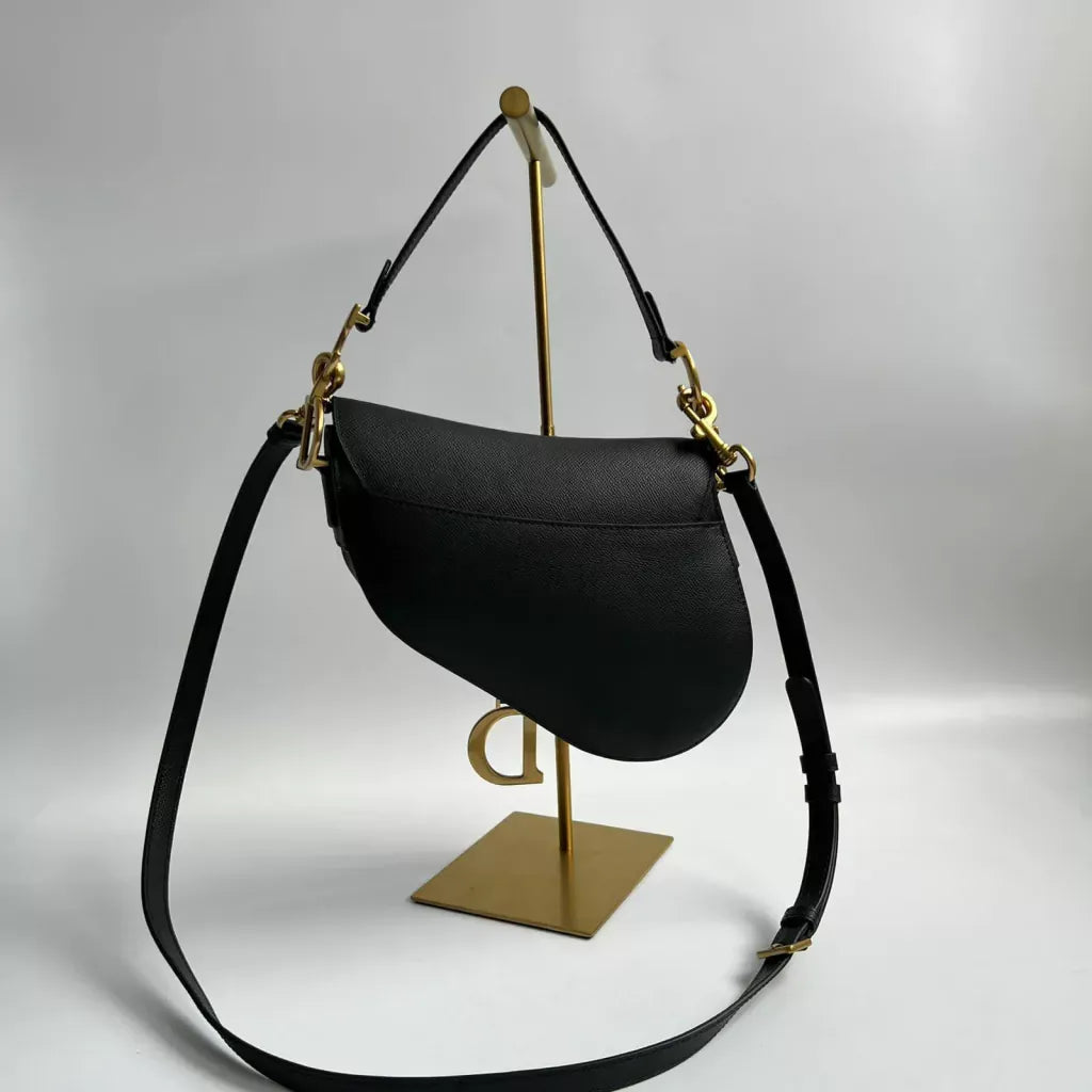 Sac à main Saddle grand modèle souple Dior & bandoulière