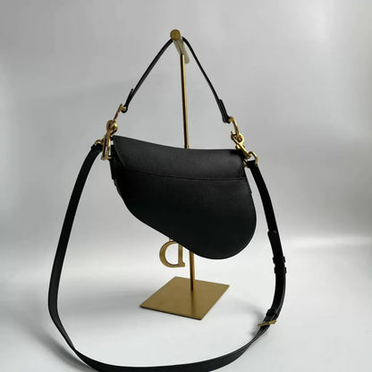 Sac à main Saddle grand modèle souple Dior & bandoulière