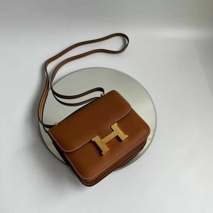 Hermès Constance 18 Handbag In Epsom Calf-skin Leather