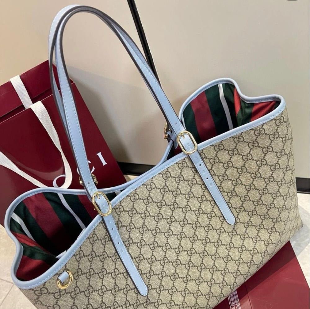 Großer GG-Emblem-Shopper von Gucci – Exklusiv